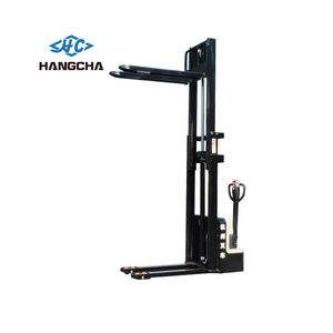 Hangcha a Series 1200kg Elevación Apiladores eléctricos completos Apilador de palés Tipo caminante Carretilla elevadora eléctrica apilable - Product Image 4