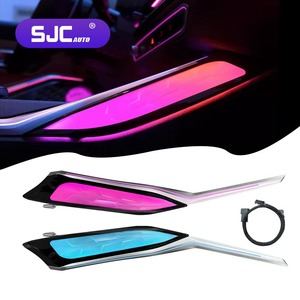 Luz Ambiental LED para Auto SJC de 64 Colores para <span class=keywords><strong>BMW</strong></span> Serie 3 <span class=keywords><strong>I3</strong></span> M3 M4 G20 G22 G80 G82, Barra de Luz LED Interior para Decoración - Product Image 1