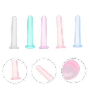Ventouses pour les yeux, mini ventouses en silicone pour la thérapie des yeux, massage du visage par aspiration, kit de ventouses de couleurs assorties, soin du visage, santé de la peau - Product Image 3