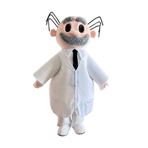 Costume de mascotte de médecin, professeur, Dr Simi - Product Image 4