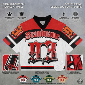 Jersey Sepak Bola Kustom Pabrik Tontons, Model Mesh Boxy Fit, Gaya Retro Streetwear, Kaos Sepak Bola Amerika - Product Image 1