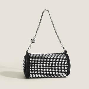 Sac bandoulière cylindrique strass Chaîne perlée Gorgeous sparkle - Product Image 6