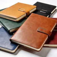 Cuaderno Personalizado Ecológico con Tapa de Cuero PU y Páginas Interiores Rayadas para Uso en Oficina - Producción Rápida para Venta Minorista