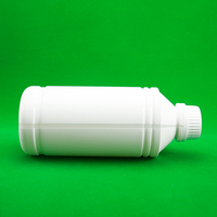 Bouteille en plastique avec bouchon à vis de 1000 ml, logo personnalisé, impression sérigraphique HDPE, emballage industriel