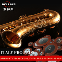 Musical Instruments High F#Bb Brass Material Key Golden Lacquer 9902 Woodwind Instrument Tenor Saxophone