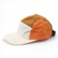 Casquettes à visière plate personnalisées, casquette en nylon, casquette snapback à 5 panneaux, casquette en nylon respirante et légère, casquette unisexe pour les activités de camping en plein air