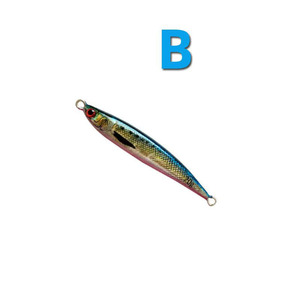 Leurre de pêche métallique réaliste, type cuillère, pour longue portée, appât dur artificiel réaliste, réfléchissant au laser, pour eau douce et eau salée, pour la pêche au bar - Product Image 3