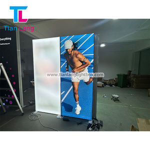 กล่องไฟ LED ผ้าไร้กรอบขนาดพิเศษกล่องไฟโฆษณาย้อนแสงโปสเตอร์แบบป๊อปอัพ - Product Image 2