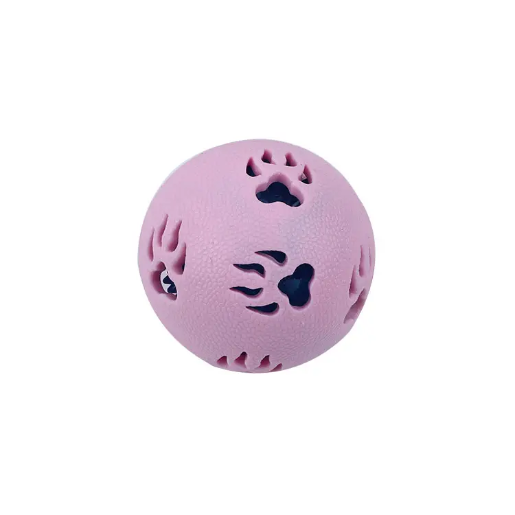 Forma pata TPE pet jogar bola do jogo do cão bola brinquedo interativo piscando bola com luz