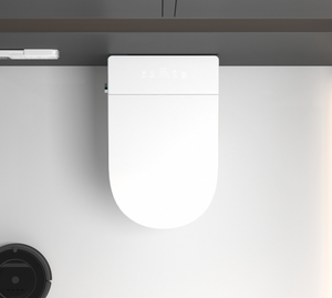 <span class=keywords><strong>WC</strong></span> Sospeso Intelligente Allungato con Telecomando, Sedile Riscaldato e Serbatoio Integrato per Spazi Ristretti - Product Image 5