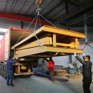 4.5m 3.5ton faible coût 5000kg <span class=keywords><strong>garage</strong></span> hydraulique souterrain atelier stationnaire rotatif <span class=keywords><strong>voiture</strong></span> ciseaux table élévatrice à <span class=keywords><strong>vendre</strong></span> - Product Image 3