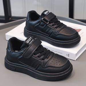 Dropshipping Shopify Chaussures de sport pour enfants, garçons et filles, respirantes, légères, antidérapantes, décontractées, printemps, automne, hiver, noir, blanc - Product Image 5
