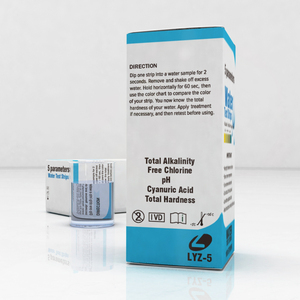 <strong>Home</strong> 5 Parameters Water <strong>test</strong> <strong>Kit</strong> Water <strong>test</strong> Strips - Product Image 3
