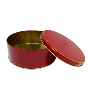 Cina fabbrica all'ingrosso per alimenti per uso alimentare lattine di metallo rotonde stampate su misura scatola di <span class=keywords><strong>latta</strong></span> scatolette con coperchi biscotti personalizzati - Product Image 6