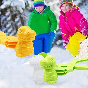 小鸭子雪球魔术玩具雪球夹神器恐龙雪球批发
