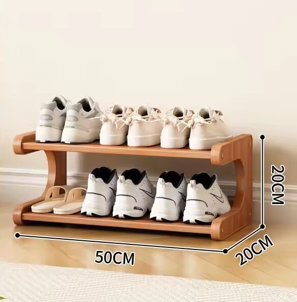2 niveles de 50 cm de largo [capacidad para 4 pares de zapatos]