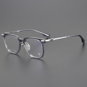 CH8141 Nouveauté 2024 Monture de Lunettes de Lecture Unisexe, Robuste et Durable, Forme Rectangulaire Géométrique, Noire Texturée, pour Ordinateur et Verres de Prescription - Product Image 6