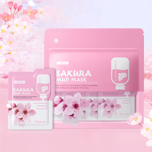 LAIKOU ขายส่ง ผลิตภัณฑ์มาส์กโคลนซากุระออร์แกนิคธรรมชาติ ควบคุมความมัน บำรุงผิวชุ่มชื้นอย่างล้ำลึก ช่วยให้ผิวขาวกระจ่างใส ดูแลผิวหน้า - Product Image 5