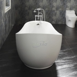 <span class=keywords><strong>Baignoire</strong></span> autoportante moderne en acrylique luxueuse et portable, en acrylique, pour appartement et hôtel - Product Image 4