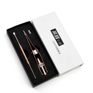 Ensemble de lampe LED chaude, outils de nettoyage nécessaires <span class=keywords><strong>pour</strong></span> la cire des oreilles, le nez et l'intérieur, avec cuillère <span class=keywords><strong>pour</strong></span> enfants et adultes, set cadeau, 2 pièces - Product Image 2