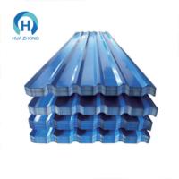 PPGI Wellblech Farbbeschichtet 0,2-0,8mm RAL-Farbe für Dach Wandpaneel Dekoration Bau