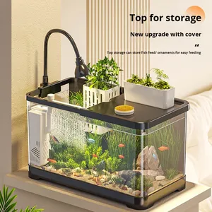 <span class=keywords><strong>Acquario</strong></span> <span class=keywords><strong>in</strong></span> Plastica con Layout Funzionale Completo e Facile Manutenzione, Selezione Professionale per Vetrina da Soggiorno - Product Image 2