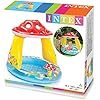 Intex 57114 Gonflable En Plastique Champignon Bébé Piscine Piscines Gonflable Parasol Champignon Bébé Piscine