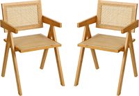 Vente en gros Chaise pliante en rotin en bois durable Chaises pliantes en bois pour café restaurant avec dossier décontracté pour salle à manger