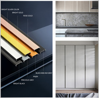 Profilé de finition en aluminium en forme de T pour carrelage céramique, fabricant en gros, profilé de protection décoratif des bords, OEM