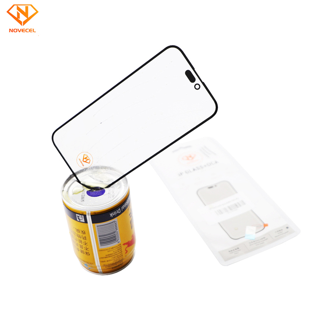 Novecel 1:1 16 Pro Max Front Outer Screen Glass With OCA Glue for Apple iPhone X Xs Xr 11 12 13 14 15Pro Max Touch Panel Repair