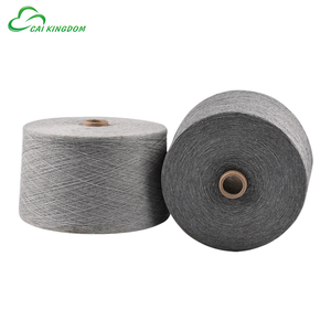 Cai Vương Quốc NE 20/1 OE 65% <span class=keywords><strong>Polyester</strong></span> 35% cotton pha sợi 3% màu đen để đan vớ và vải dệt kim tròn thương hiệu cai kinddom - Product Image 2