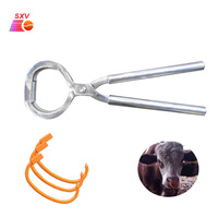 Cincin banteng Stainless Steel, alat pertanian ternak, tang hidung ternak