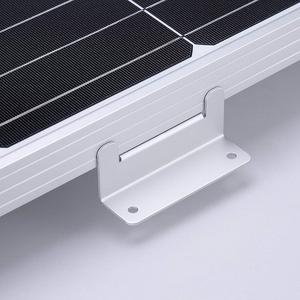 Module PV solaire en aluminium de 10 pouces, support en forme de Z pour RV hors réseau - Product Image 2