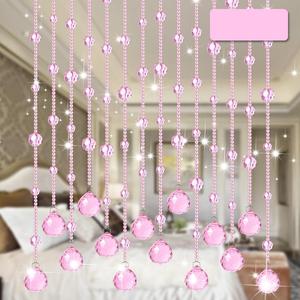 <span class=keywords><strong>2025</strong></span> treo trang trí nhiều màu sắc tùy chỉnh pha lê hạt cửa rèm ngăn phòng - Product Image 4