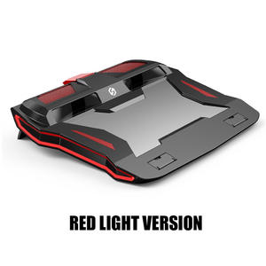 Gaming-Laptop-Kühler mit Zwei Lüftern, Zwei USB-Anschlüssen, LED-RGB-Beleuchtung, <span class=keywords><strong>Notebook</strong></span>-Ständer für Laptops von 12-17 Zoll, Base Para Laptop Kühlpad - Product Image 2