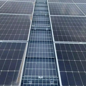 Uso al aire libre Rejilla de acero galvanizado Marco Cubierta Techo para la venta Rejilla de metal Acero para instalación fotovoltaica - Product Image 2