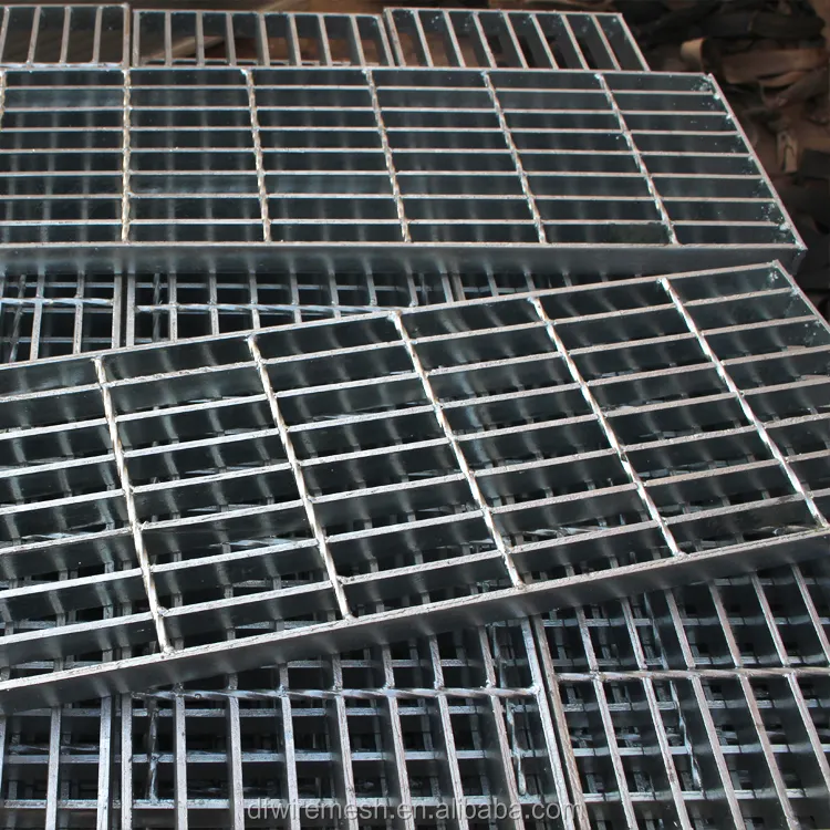 Heavy Duty Hot Dip Galvanized Steel Bar Grating / Stainless Steel Grating Price in Malaysia