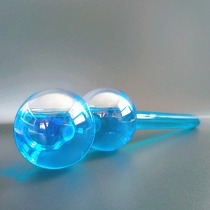 Bolas de hielo de cristal azul para masaje Facial, globos de hielo líquidos para suavizar <span class=keywords><strong>la</strong></span> <span class=keywords><strong>cara</strong></span>, venta al <span class=keywords><strong>por</strong></span> mayor - Product Image 2