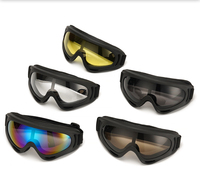 Lunettes tactiques anti-poussière et anti-éclaboussures pour activités de plein air, lunettes de protection anti-explosion pour moto, ski, randonnée, masque pour homme, accessoires de protection oculaire