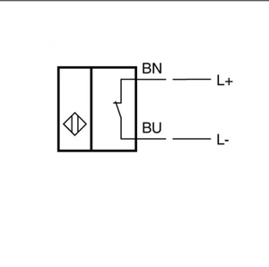Capteurs industriels de proximité inductifs NJ4-12GM-N-10M avec câble de connexion de 10 m - Product Image 4