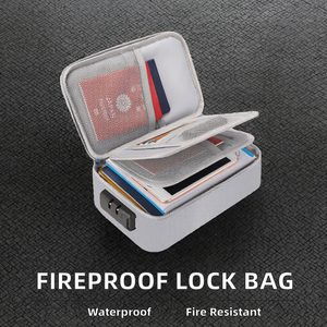 กระเป๋าเอกสารกันไฟกันน้ำสามชั้น ReachBags ทำจากใยแก้ว พร้อมระบบล็อคที่ปลอดภัยและจัดเก็บได้อย่างปลอดภัย - Product Image 2