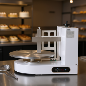 Máquina Decoradora de Pasteles Vevor de 4 a 16 Pulgadas, Esparcidor Automático de Glaseado, Equipo de Repostería Comercial - Product Image 2