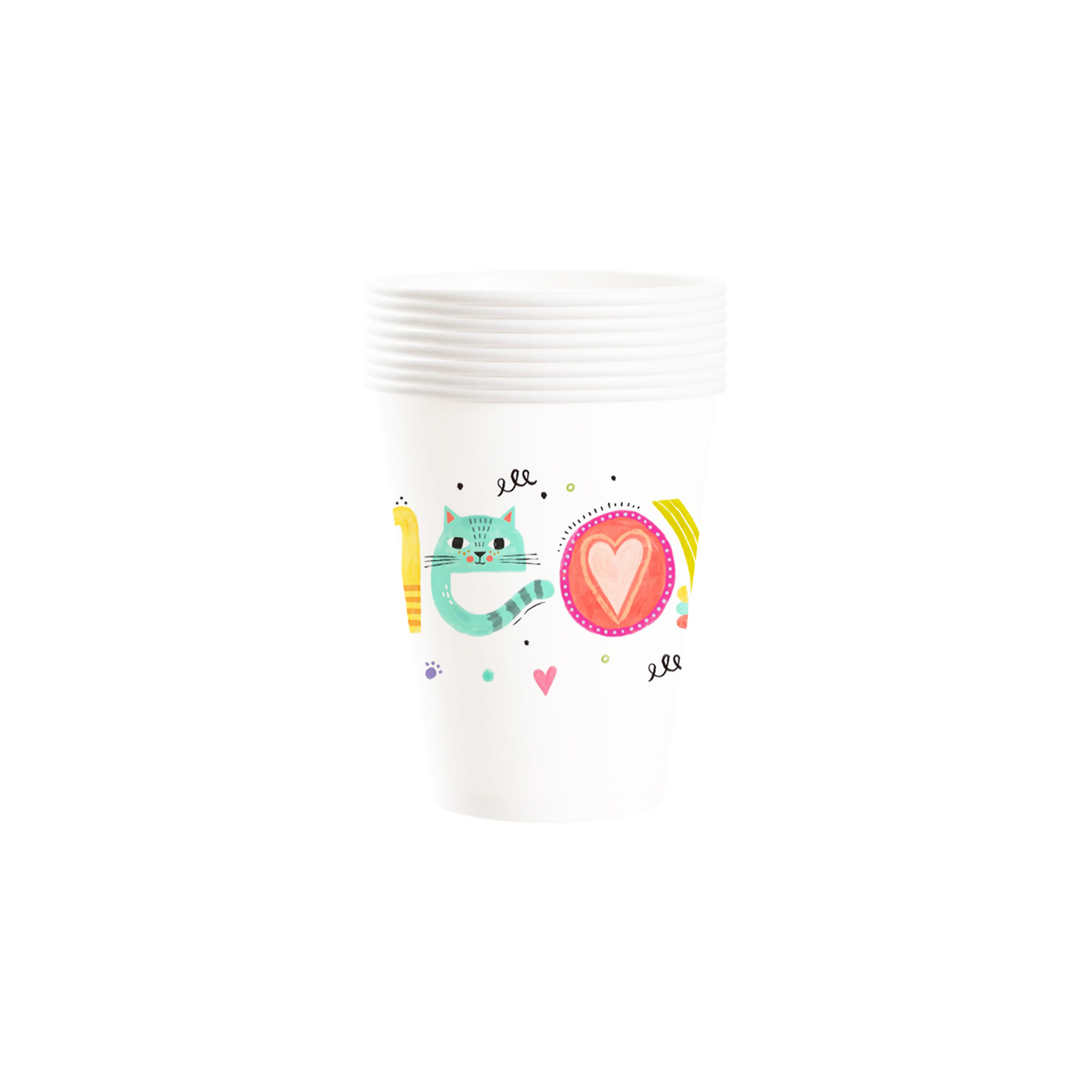 9oz paper cup*8pcs