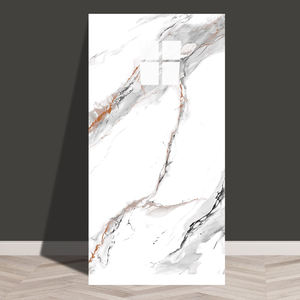 3D PVC haute brillance vinyle peler et coller fonds d'écran simulé carreaux de marbre autocollants pour la maison panneaux muraux pour la décoration d'appartement - Product Image 5