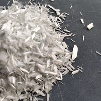 Dry Flow Good Fiberglass Short Cut Fibers for Engineering Plastic