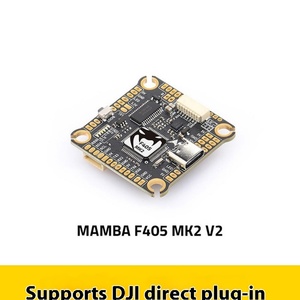 Contrôleur de vol en plastique quatre-en-un Chase MAMBA Mamba MK2 F405 V2 55A pour FPV Crossing an Electric Tune F55 BLS Pièces et accessoires RC - Product Image 2