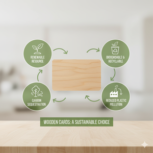 Tarjetas de Control de Acceso RFID FM11RF08 Personalizadas, Multimaterial, Resistentes al Agua, ISO 14443A, Grabadas <span class=keywords><strong>con</strong></span> Láser en Madera, 13.56MHz, Lectura de 1-10cm - Product Image 3