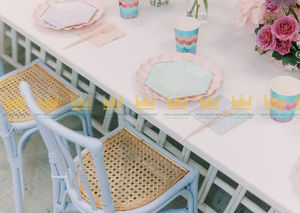 Silla Infantil de Ratán Natural Hecha a Mano, Moderna, con Características de Seguridad, Muebles de Mimbre Ecológicos para Niños, para Uso en Hoteles - Product Image 3