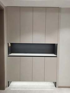 Meuble à chaussures moderne sur mesure en bois massif, protection environnementale, pour hôtel - Product Image 3