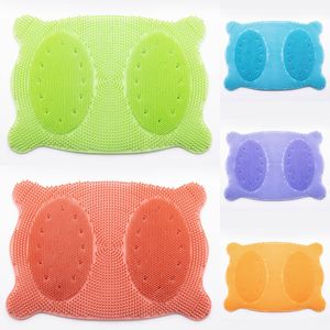 bathroom accessories Baby Shampoo Silicone Facial brushes face scrubber Cleansing Round Massage Brush brosse visage - Product Image 1